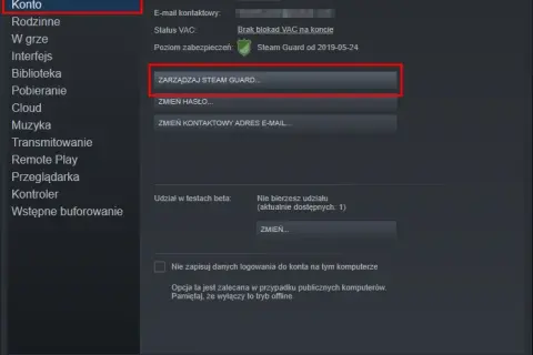 Jak wylogować się ze wszystkich urządzeń Steam i zabezpieczyć konto