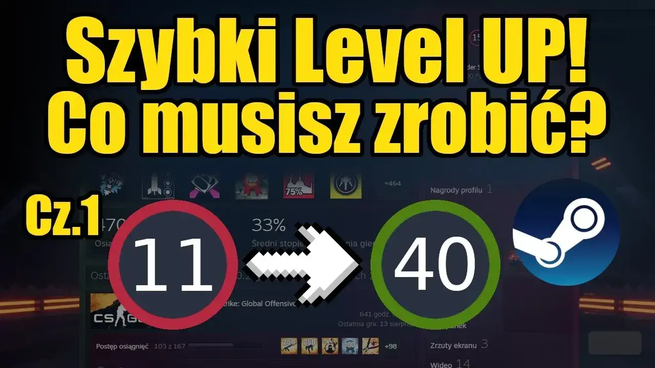 Zdjęcie Jak wbić poziom Steam i uniknąć najczęstszych błędów